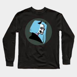 Sad sceleton Long Sleeve T-Shirt